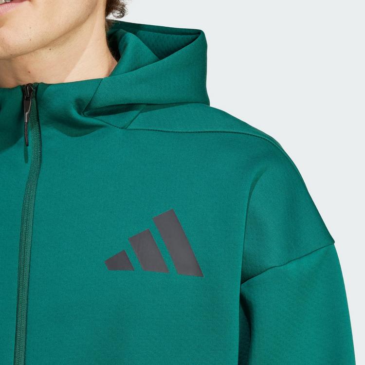 adidas adidas New adidas Z.N.E. Zip-Hoodie Hoodie Herren - Collegiate Green - 1 | SportScheck