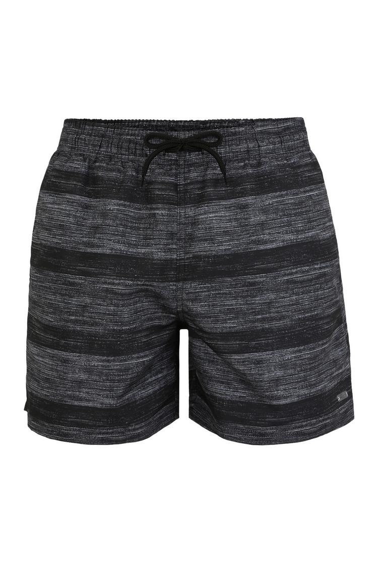 S.OLIVER S.OLIVER Badeshorts Badehose Herren - schwarz-grau - 0 | SportScheck