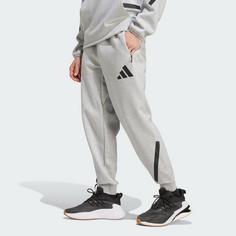 Rückansicht von adidas New adidas Z.N.E. Hose Trainingshose Herren Medium Grey Heather