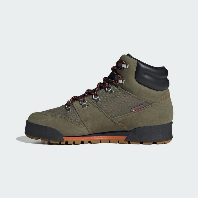 adidas adidas Terrex Snowpitch Cold.Rdy Wanderschuh Wanderschuhe Herren - Olive Strata / Bronze Strata / Semi Impact Orange - 5 | SportScheck