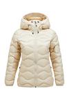 Peak Performance W Helium Down Hood Jacket Steppjacke Damen - BEIGE
