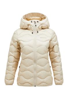 Peak Performance W Helium Down Hood Jacket Steppjacke Damen BEIGE