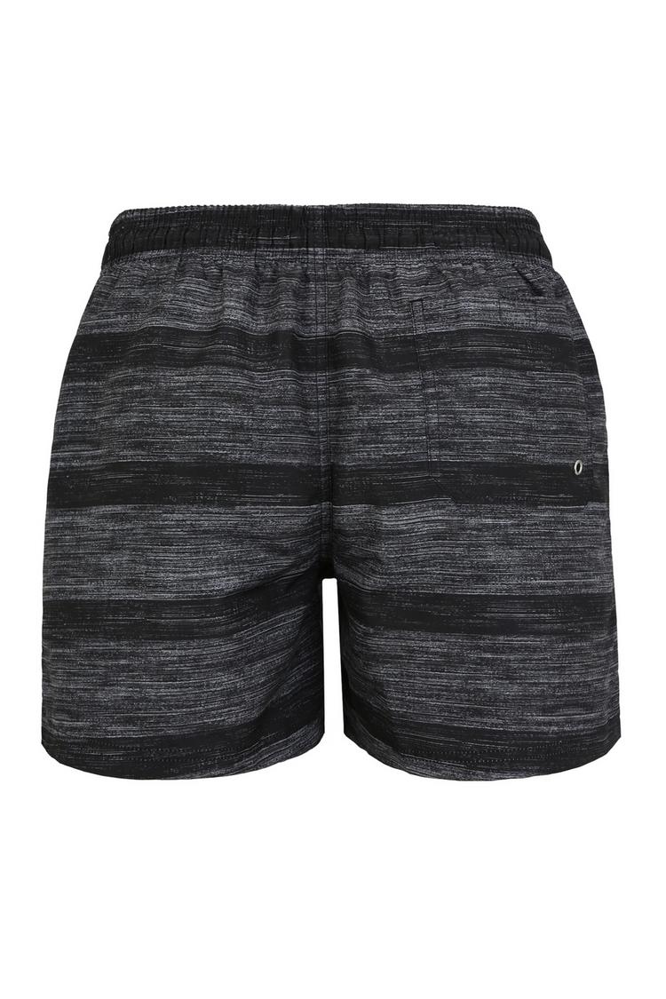 S.OLIVER S.OLIVER Badeshorts Badehose Herren - schwarz-grau - 0 | SportScheck