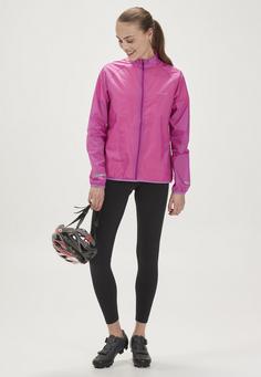 Rückansicht von Endurance IMMIE W Packable Fahrradjacke Damen 4111 Purple Orchid