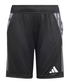 adidas Tiro 24 Short Kids Fußballshorts Kinder schwarzgrau