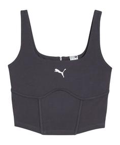 PUMA Dare To Gym2k Corset Sport-BH Damen Sport-BH Damen grau