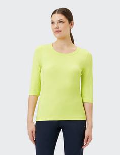 Rückansicht von JOY sportswear ALISA T-Shirt Damen pale lemon