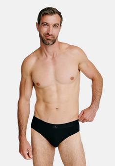 Rückansicht von DANISH ENDURANCE Classic Briefs Slip Herren schwarz