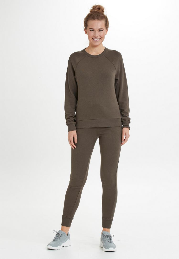 Athlecia Athlecia Niary Funktionssweatshirt Damen - 3121 Olive - 1 | SportScheck