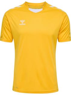 hummel hmlCORE XK POLY JERSEY S/S Funktionsshirt Herren SPORTS YELLOW