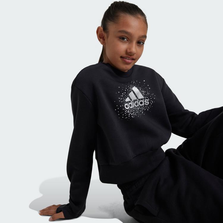 adidas adidas Glam Kids Sweatshirt Langarmshirt Kinder - Black - 1 | SportScheck