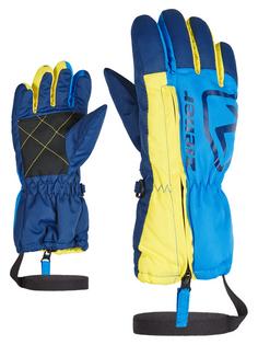 Ziener LEO MINIS Skihandschuhe Kinder persian blue