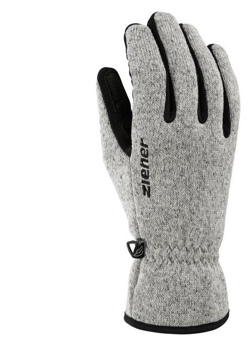 Rückansicht von Ziener LIMAGIOS Junior Skihandschuhe Kinder grey melange