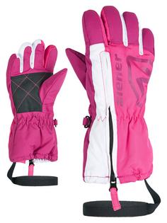 Ziener LEO MINIS Skihandschuhe Kinder pop pink