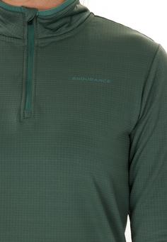 Rückansicht von Endurance VIRONIC W Waffle Langarmshirt Damen 3160 Mallard Green