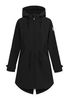 Derbe Island Friese Softshelljacke Damen jet black