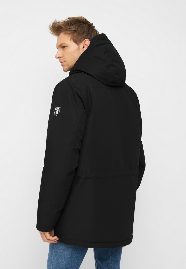 Derbe Derbe Festholm Winterjacke Herren - black/caramel - 2 | SportScheck