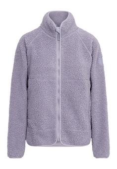 Derbe Kuschelby Fleecejacke Damen Lavender Gray