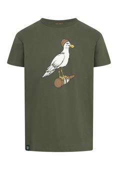 Derbe Sturmmöwe T-Shirt Herren Deep Forest