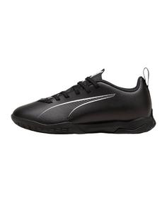 PUMA ULTRA 5 Play IN Eclipse Jr Kids Fußballschuhe Kinder schwarzweiss