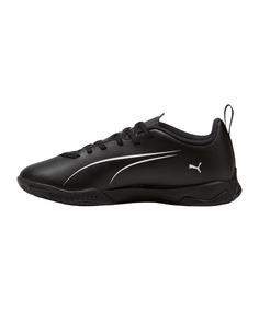 Rückansicht von PUMA ULTRA 5 Play IN Eclipse Jr Kids Fußballschuhe Kinder schwarzweiss