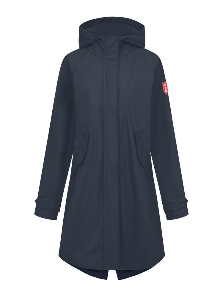 Derbe Derbe Traveby_plain Regenmantel Damen - navy - 0 | SportScheck