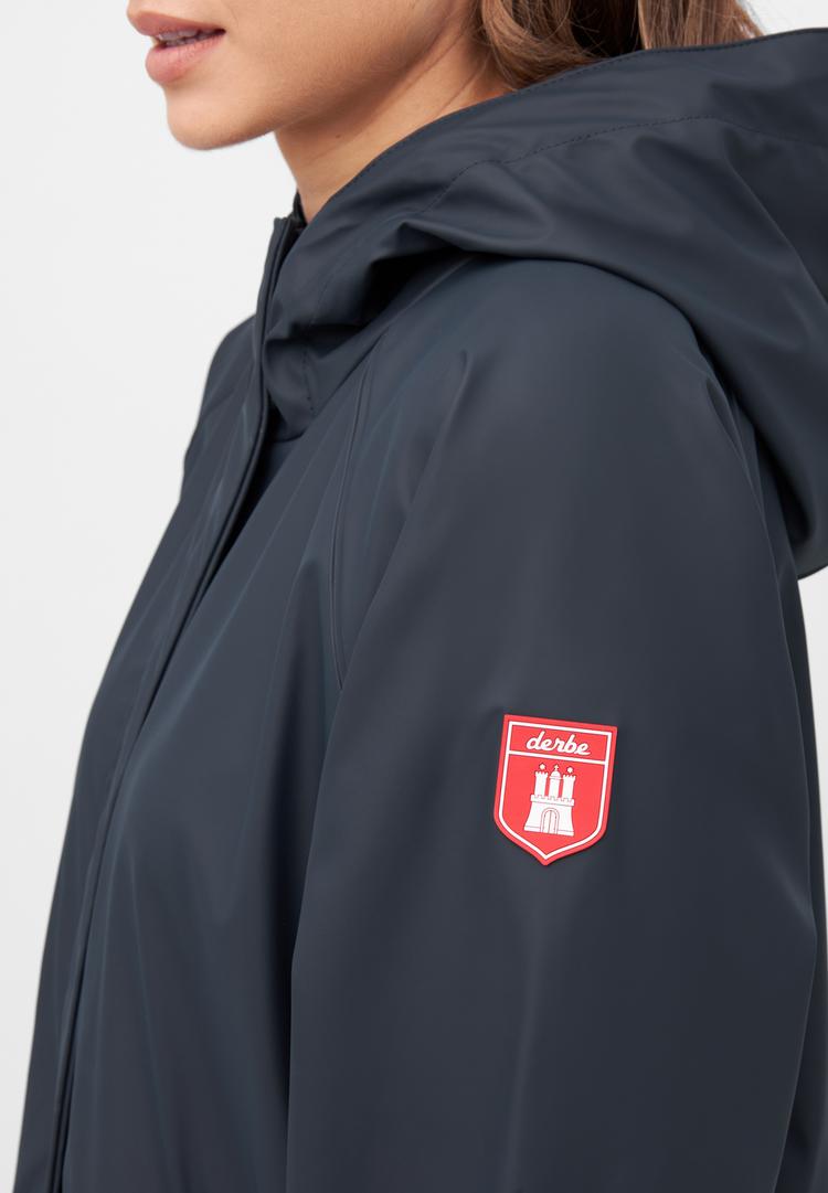 Derbe Derbe Traveby_plain Regenmantel Damen - navy - 0 | SportScheck