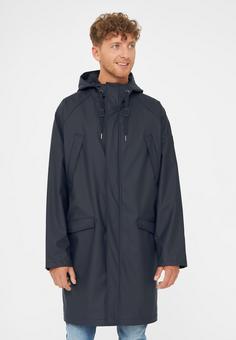 Rückansicht von Derbe Valby Regenjacke Herren navy blazer