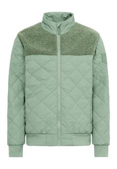 Derbe Quiltholm Fleecejacke Herren hedge green