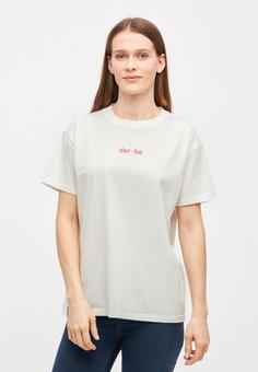 Rückansicht von Derbe Derbe Bedeutung T-Shirt Damen off-white