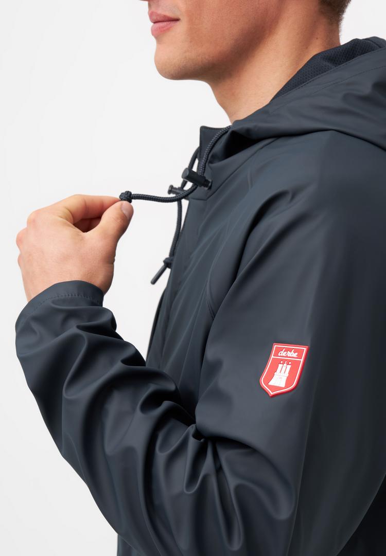 Derbe Derbe Passby_plain Regenjacke Herren - navy - 0 | SportScheck