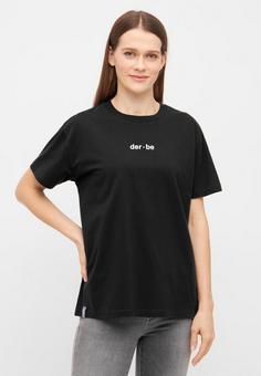 Rückansicht von Derbe Derbe Bedeutung T-Shirt Damen phantom