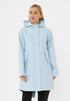 Rückansicht von Derbe Traveby Friese Plain Regenjacke Damen Skyride