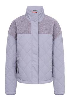 Derbe Quiltholm Fleecejacke Damen Lavender Gray