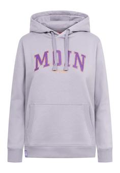 Derbe Moin Hoodie Damen Lavender Gray