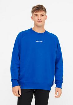 Rückansicht von Derbe Derbe Bedeutung Sweatshirt Herren Princess Blue