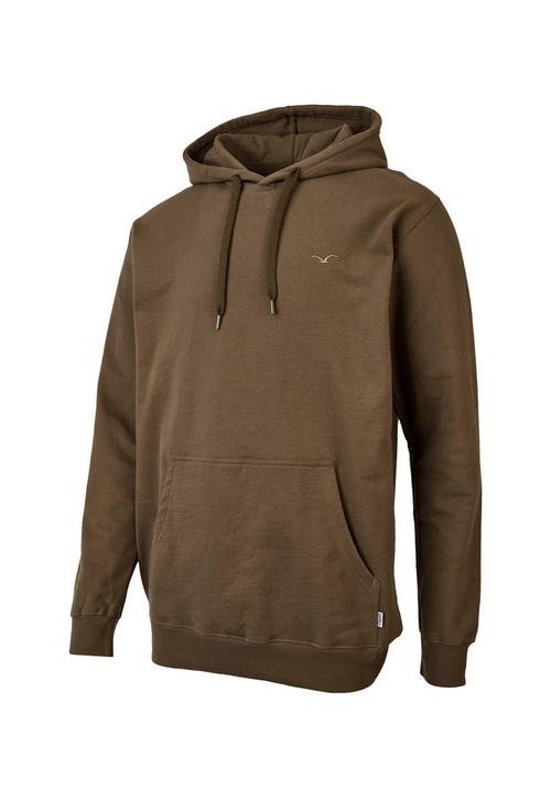 Rückansicht von Cleptomanicx Ligull Hoodie Herren Shitake