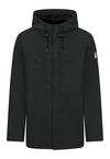 Derbe Passby_plain Regenjacke Herren - jet black