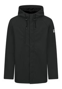Derbe Passby_plain Regenjacke Herren - jet black