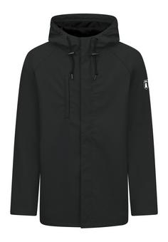 Derbe Passby Plain Regenjacke Herren jet black