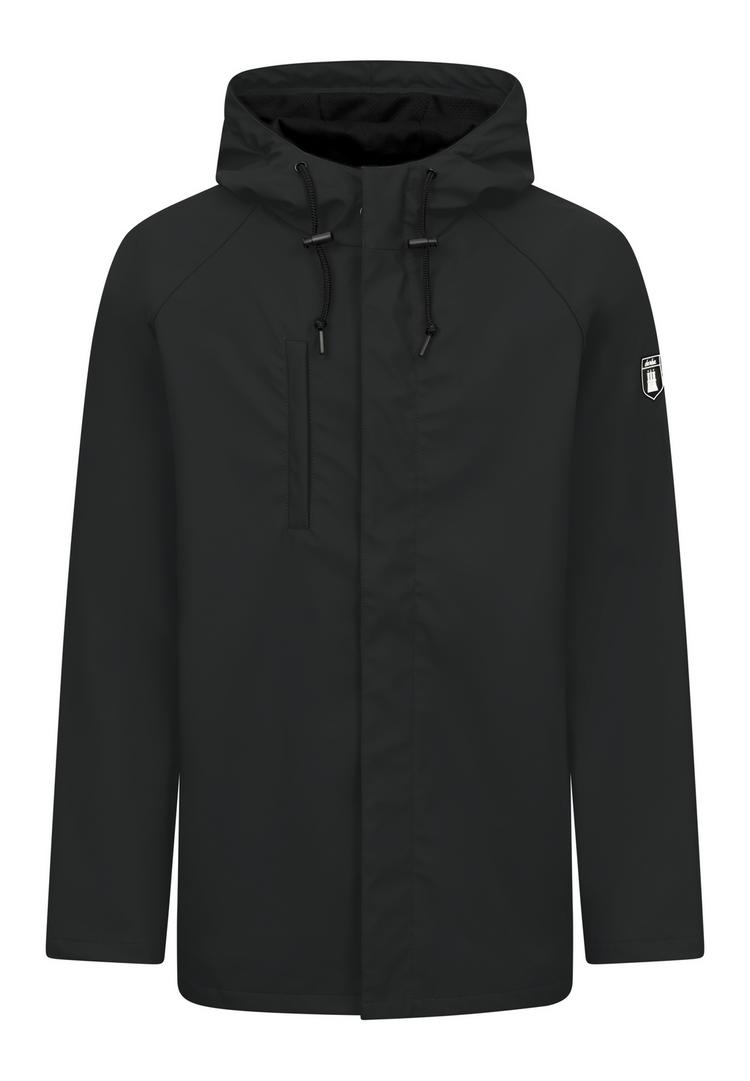 Derbe Derbe Passby_plain Regenjacke Herren - jet black - 0 | SportScheck