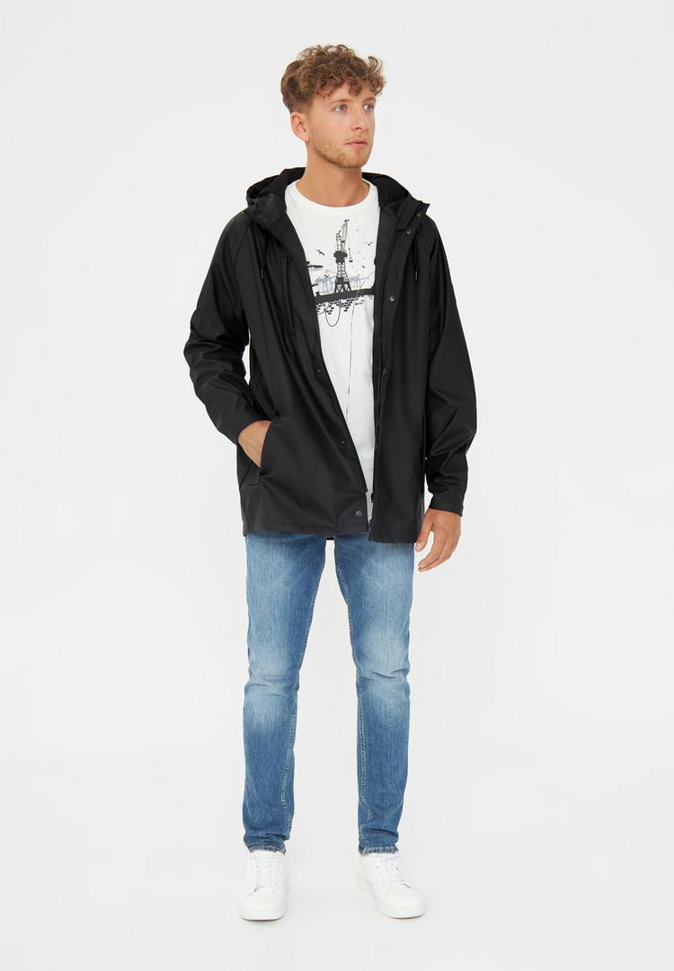 Derbe Derbe Passby_plain Regenjacke Herren - jet black - 1 | SportScheck
