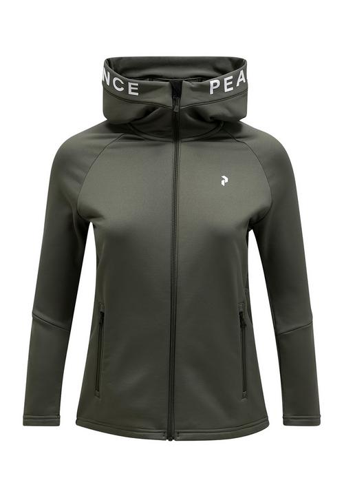 Peak Performance W Rider Zip Hood Fleecejacke Damen