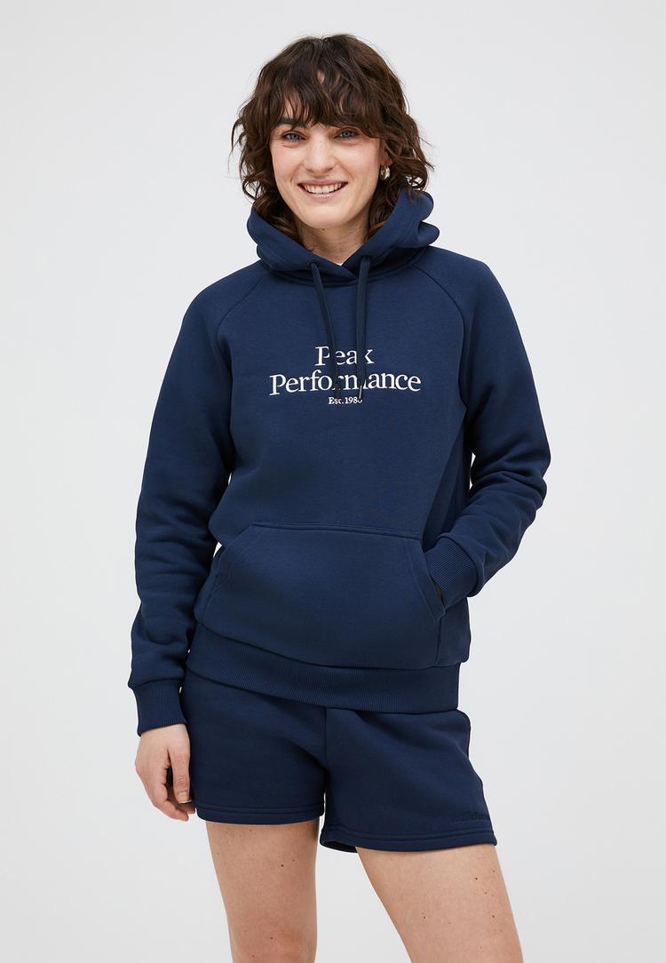 Peak Performance Peak Performance W Original Hood Sweatshirt Damen - dunkelblau - 0 | SportScheck