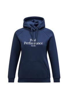 Peak Performance W Original Hood Sweatshirt Damen DUNKELBLAU