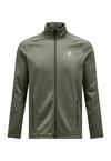 Peak Performance M Rider Zip Jacket Fleecejacke Herren - olive