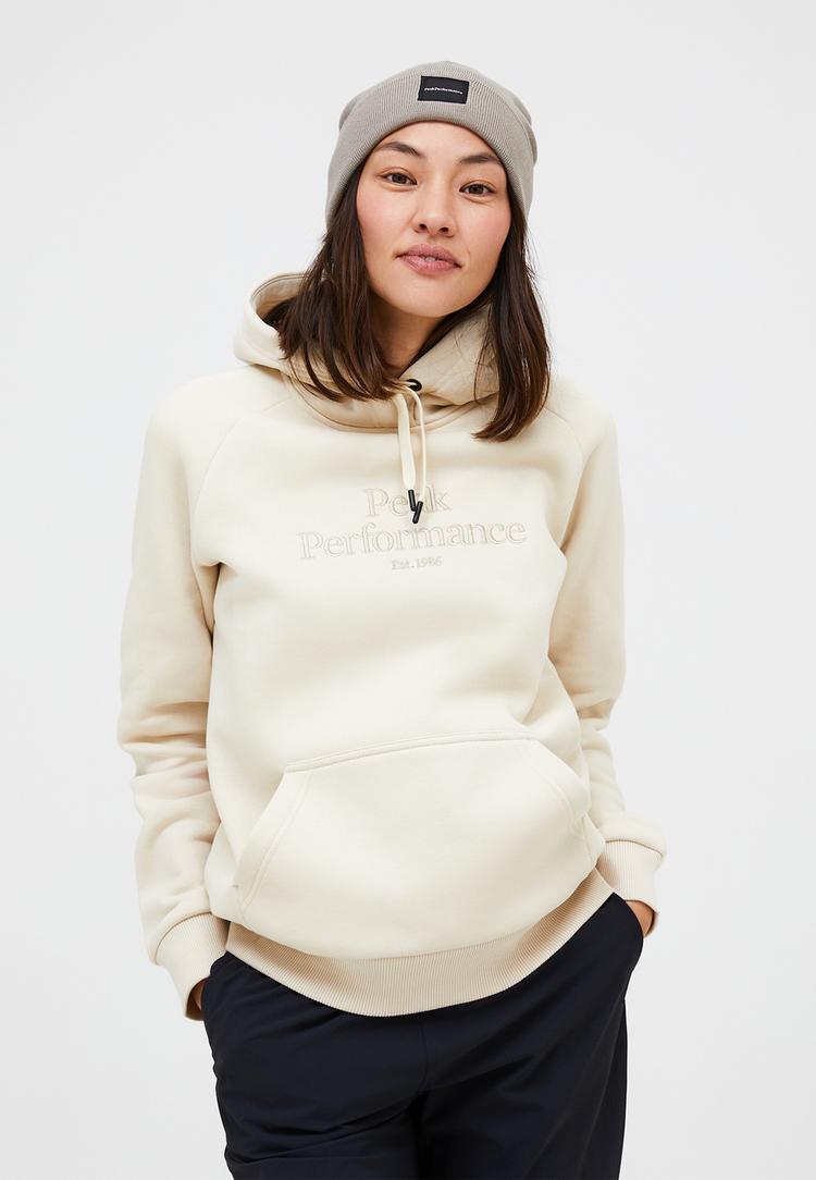 Peak Performance Peak Performance W Original Hood Sweatshirt Damen - BEIGE - 0 | SportScheck