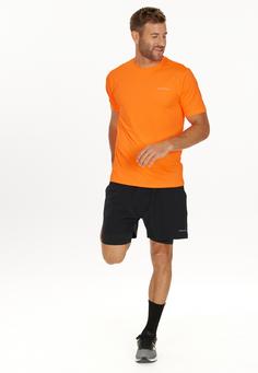 Rückansicht von Endurance Kulon Laufshirt Herren 5002 Shocking Orange