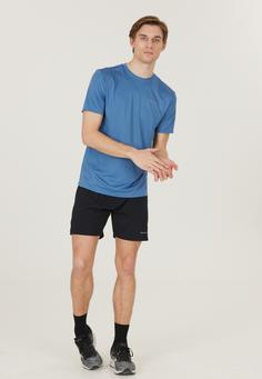 Rückansicht von Endurance Dipose Laufshirt Herren 2183 Moonlight Blue