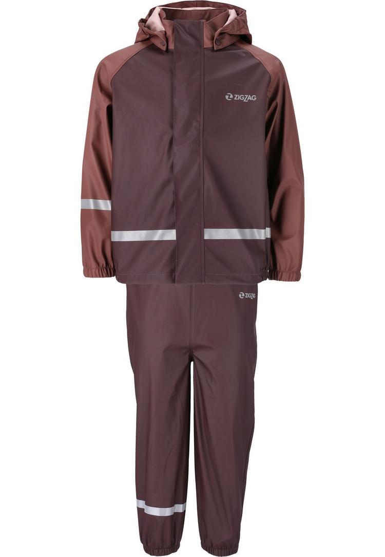 ZigZag ZigZag GILBO Regenanzug Kinder - 5127 Marron - 0 | SportScheck